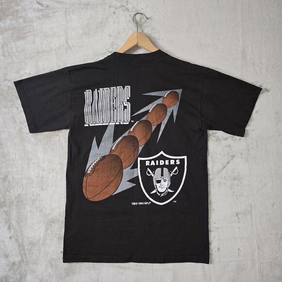 Vintage Las Vegas Raiders AOP Shirt Sz 1994 Competitor Large Los Angeles 90s Vtg - Picture 6 of 8